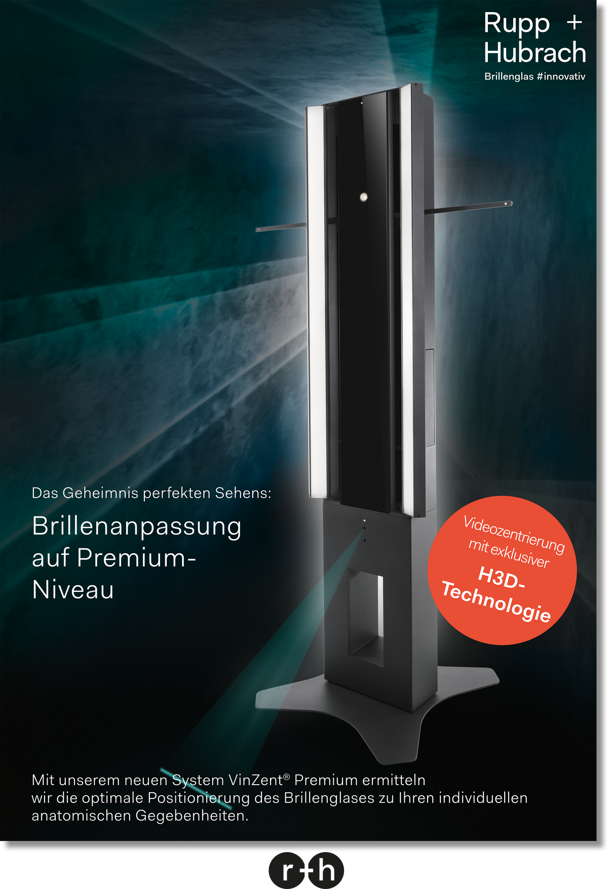 VinZent Premium 3D-Videozentriersystem von Rupp + Hubrach